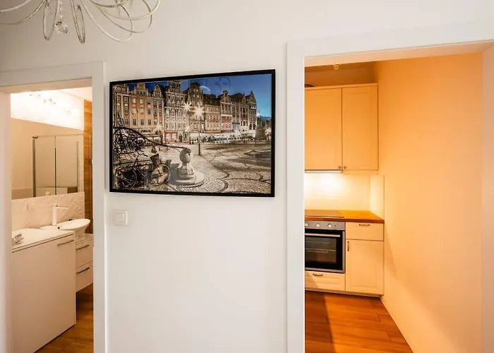 Apartman Azure Riverside - Center Wrocław